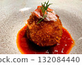 Delicious crab cream croquette 132084440
