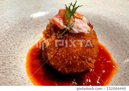 美味的蟹膏可樂餅 美味的蟹膏可樂餅 132084440