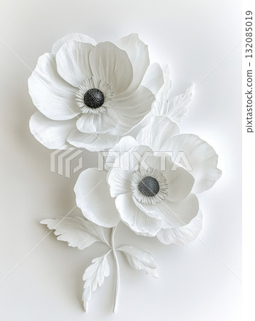 fresh anemone flower, romantic, magic, barocco style, unique and rare, tender and vibrant, white background	 fresh anemone flower, romantic, magic, barocco style, unique and rare, tender and vibrant, white background	 132085019