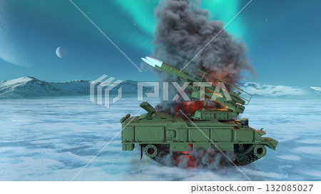 Ground-to-air guided bullet Ground-to-air guided bullet 132085027