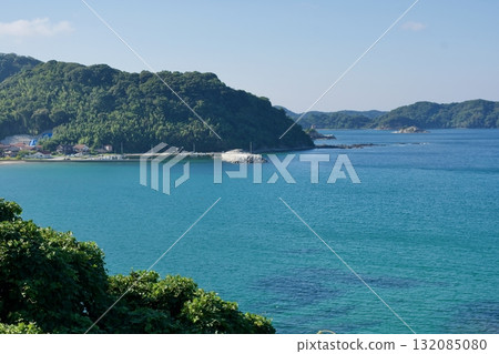 Summer Sea of Japan and Shimane Peninsula 132085080