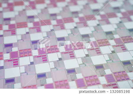 Silicon wafer for manufacturing semiconductor of integrated circuit. Silicon wafer for manufacturing semiconductor of integrated circuit. 132085198