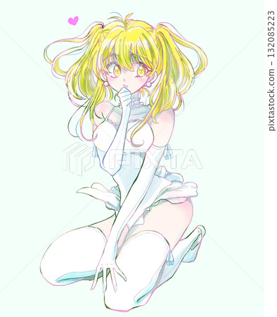 身穿白衣的惡魔女人 身穿白衣的惡魔女人 132085223