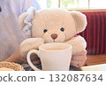 Relaxing time at the cafe 132087634