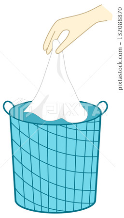 Laundry Basket, Home Organization for Dirty Clothes 132088870