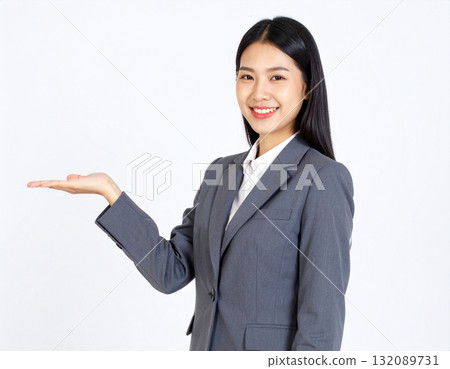 A young woman offering guidance 132089731