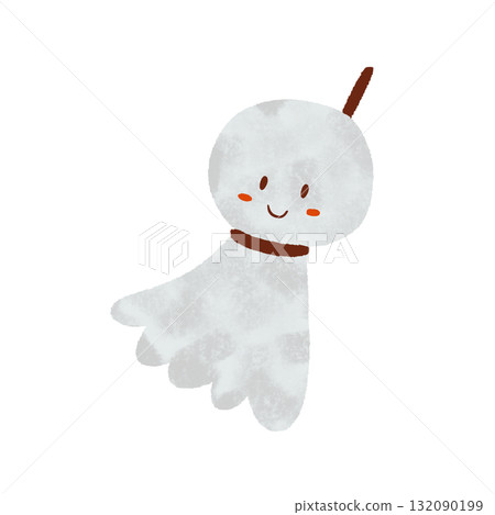 Teru Teru Bouzu 的水彩插圖 132090199