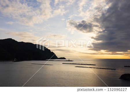 伊豆半島松崎町的傍晚海景 伊豆半島松崎町的傍晚海景 132090227