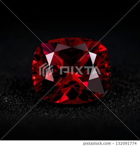 石榴石（黑色背景） 132091774