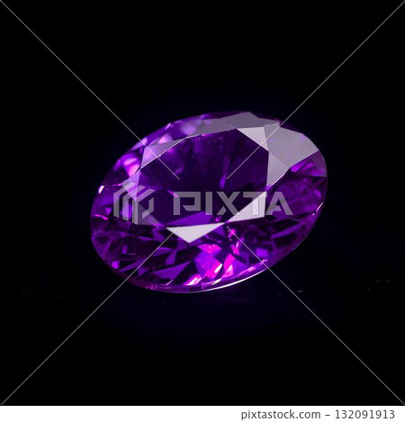 Amethyst (black background) Amethyst (black background) 132091913