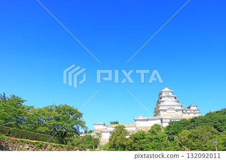 兵庫縣姬路市國寶姬路城風景 兵庫縣姬路市國寶姬路城風景 132092011