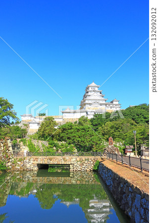 兵庫縣姬路市國寶姬路城風景 兵庫縣姬路市國寶姬路城風景 132092012