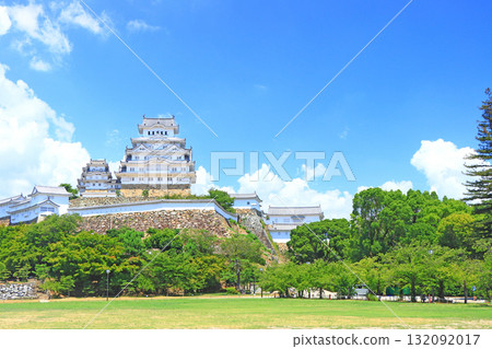 兵庫縣姬路市國寶姬路城風景 132092017