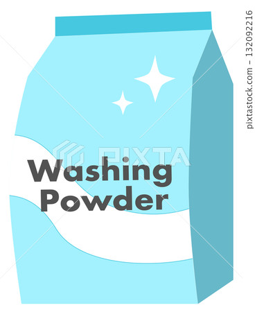 Washing powder illustration 132092216