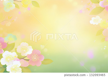 Plum blossoms blooming in early spring Plum blossoms blooming in early spring 132093465