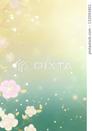 梅花盛開在早春 132093801