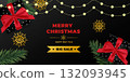 Christmas and New Year banner. 132093945