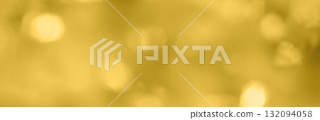 Abstract golden bokeh background with soft light and blurred circles 132094058