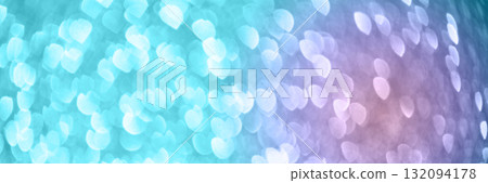 Turquoise and lavender heart bokeh defocused pastel light background Turquoise and lavender heart bokeh defocused pastel light background 132094178