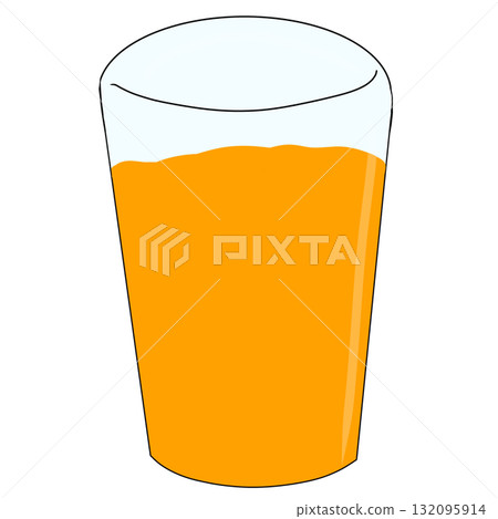 Orange juice drink 132095914