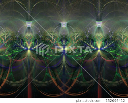 Imaginatory fractal abstract background Image 132096412