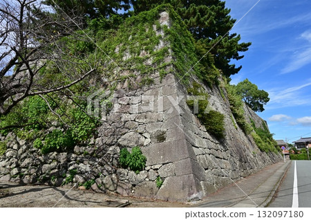 Stone walls of Matsusaka Castle (Mie Prefecture) Stone walls of Matsusaka Castle (Mie Prefecture) 132097180