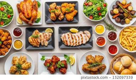 Inspirasi Sarapan Lezat dan Bergizi dengan Roti, Pancake, dan Buah Segar Inspirasi Sarapan Lezat dan Bergizi dengan Roti, Pancake, dan Buah Segar 132097339