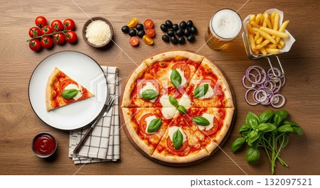 Inspirasi Sarapan Lezat dan Bergizi dengan Roti, Pancake, dan Buah Segar 132097521