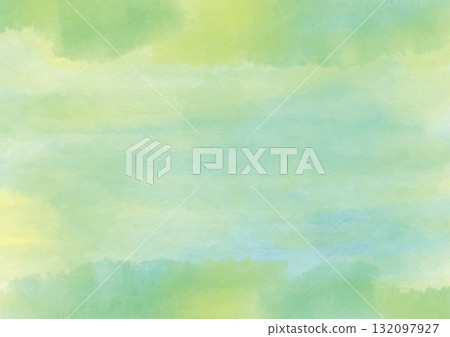 Green watercolor texture background Green watercolor texture background 132097927