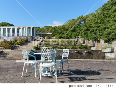 神戶須磨離宮公園的噴泉花園 神戶須磨離宮公園的噴泉花園 132098132