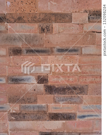 Orange Old Aged Brick Masonry Background Orange Old Aged Brick Masonry Background 132098284