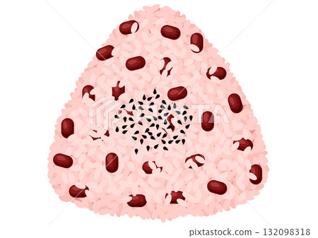 飯糰 紅米飯 132098318