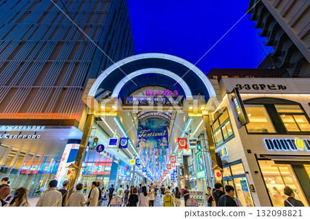 Hokkaido, Sapporo City, moyuk SAPPORO and Tanukikoji 3-chome Hokkaido, Sapporo City, moyuk SAPPORO and Tanukikoji 3-chome 132098821