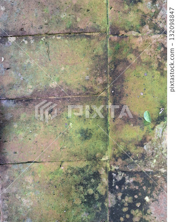 Old Mossy Brick Texture Background Old Mossy Brick Texture Background 132098847