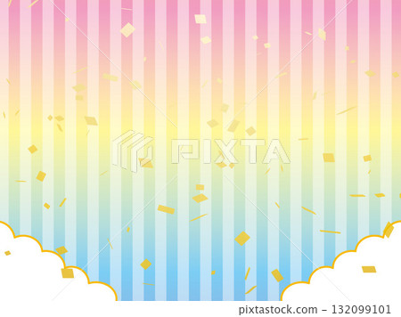 Background material, concentration lines, radial, effect line image, simple, color, sense of speed, free material 132099101