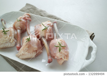 Chicken wing tulips Chicken wing tulips 132099494