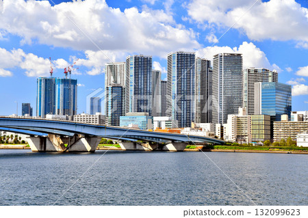 Harumi Bridge / View of the Harumi area (Chuo Ward, Tokyo) [October 2025] 132099623