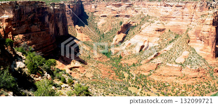 Surrounding Terrain, Cliffs, and Valley Canyon De Chelly Arizona Surrounding Terrain, Cliffs, and Valley Canyon De Chelly Arizona 132099721