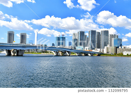 晴海大橋/晴海地區景觀（東京都中央區）[2025 年 10 月] 132099795