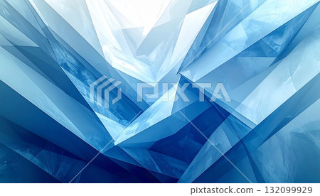Blue glass abstract background Blue glass abstract background 132099929