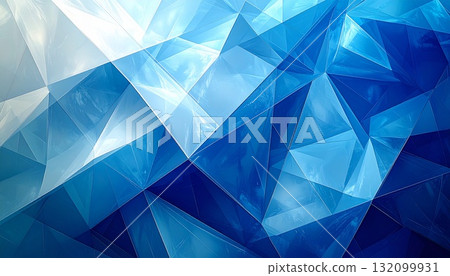 Blue glass abstract background Blue glass abstract background 132099931