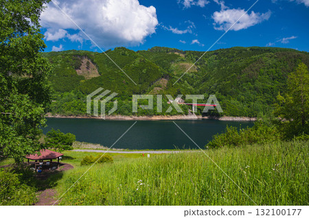 Lake Okukiso from Masazawa Water Park 132100177
