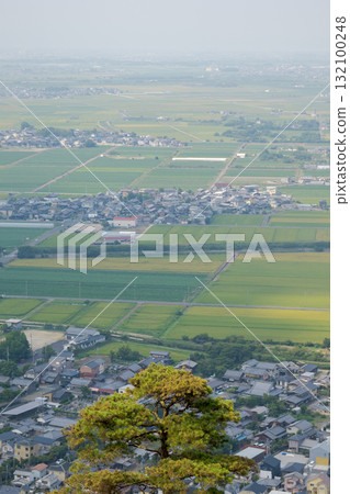 從近江八幡八幡山城跡遠眺 132100248
