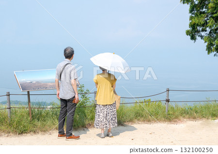 從近江八幡八幡山城跡遠眺 132100250