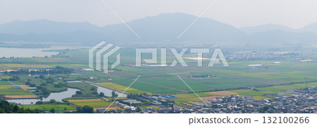 View from Omihachiman Hachimanyama Castle Ruins 132100266