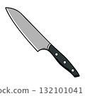 Handwritten Santoku Knife 01 132101041