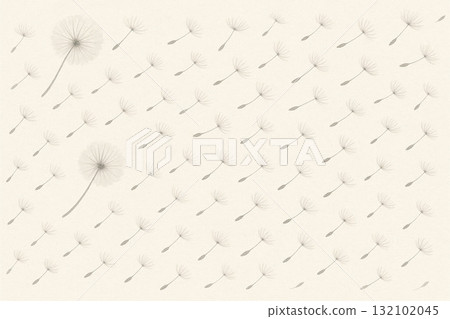 蒲公英系列：斜流絨毛圖案 132102045