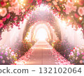 Flower arch 132102064