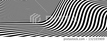 Bold black and white pattern. intricate curved designs. Vector illustration Bold black and white pattern. intricate curved designs. Vector illustration 132103909
