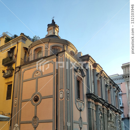 Naples at Italy - Roman Catholic Church of Sant'Angelo a Nilo. 132103946